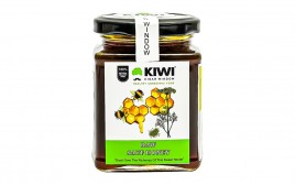 Kiwi Kisan Window Raw Sauf Honey   Glass Jar  350 grams